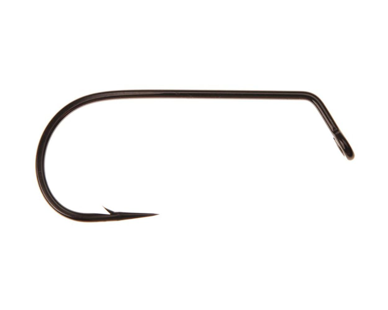 PR370 60 Degree Bent Streamer Fishing Hooks - Premium Quality Fly Fishing Hooks for Trout, Bass, and Salmon - Perfect for Streamers, Nymphs, and Wet Flies in Freshwater and Saltwater Fishing