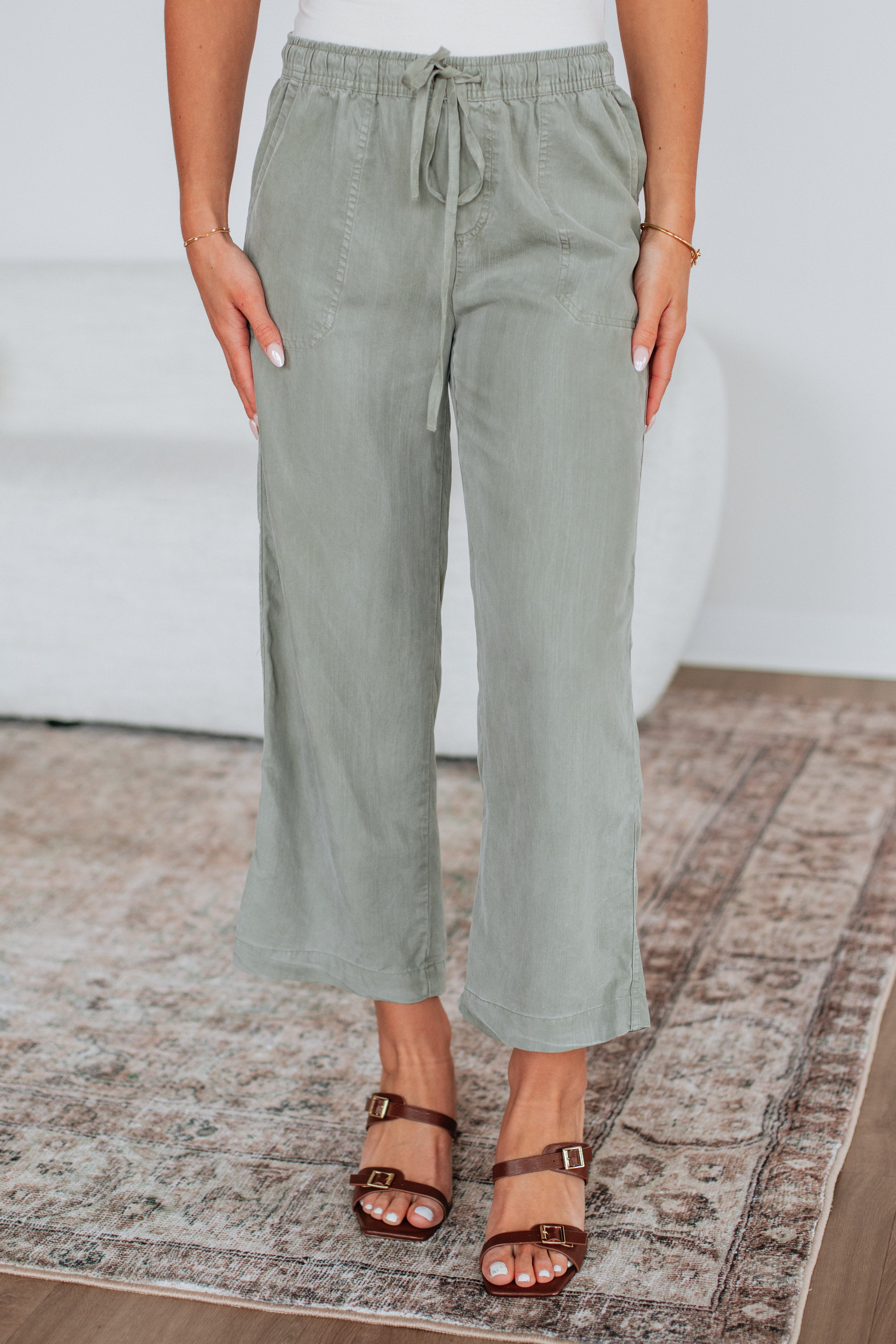 Duncan Casual Pants for Men - Comfortable Artichoke Green Chino Pants | Perfect for Office, Travel & Everyday Wear