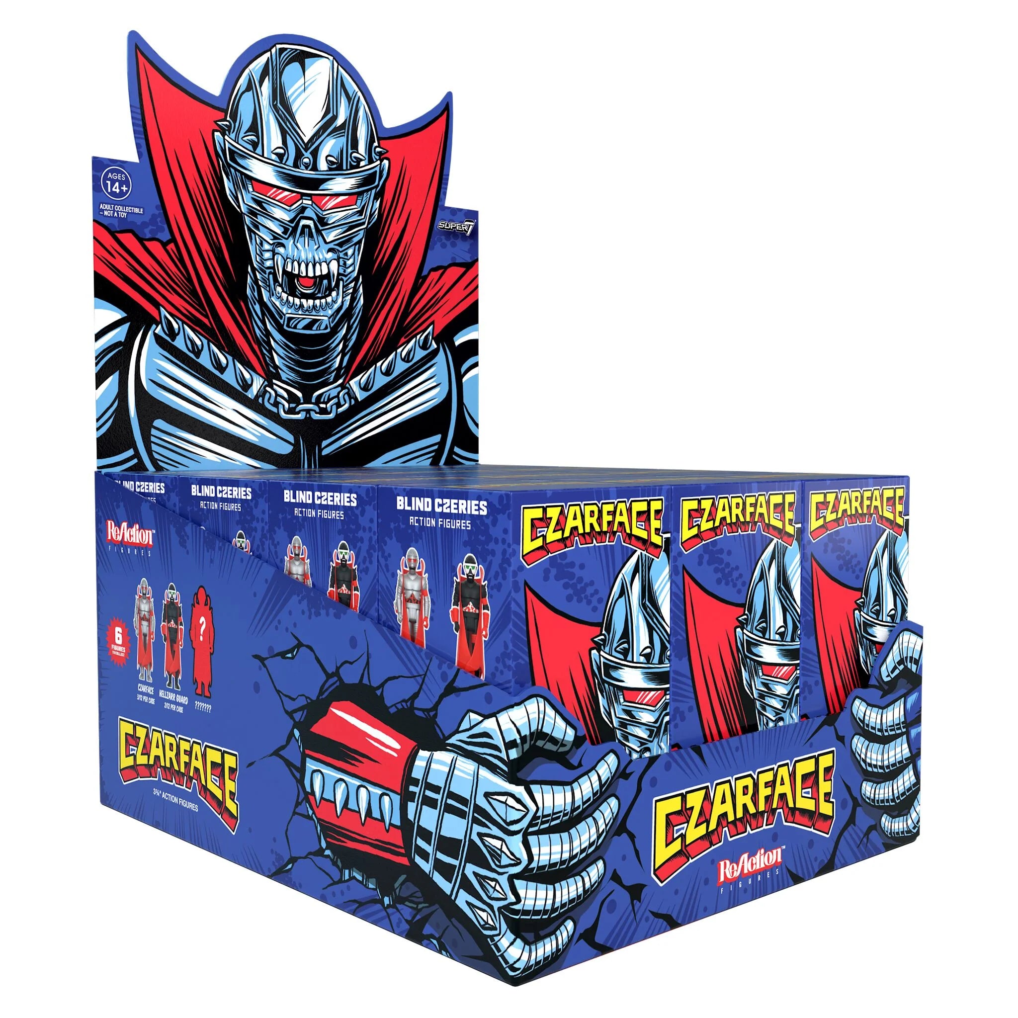 Czarface Blind Box Wave 1 - Collectible Action Figure Set - Perfect for Comic Fans & Collectors - Great for Display, Gifts, and Pop Culture Enthusiasts