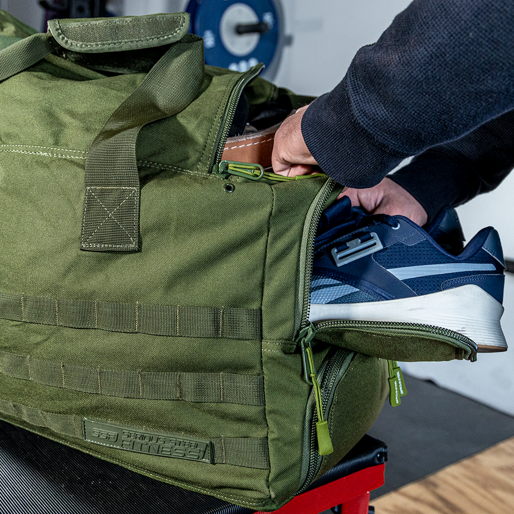 Big Bud 63L Duffel Bag - Large Travel Duffle for Gym, Sports & Weekend Trips - Water-Resistant Carry-On Luggage for Men & Women