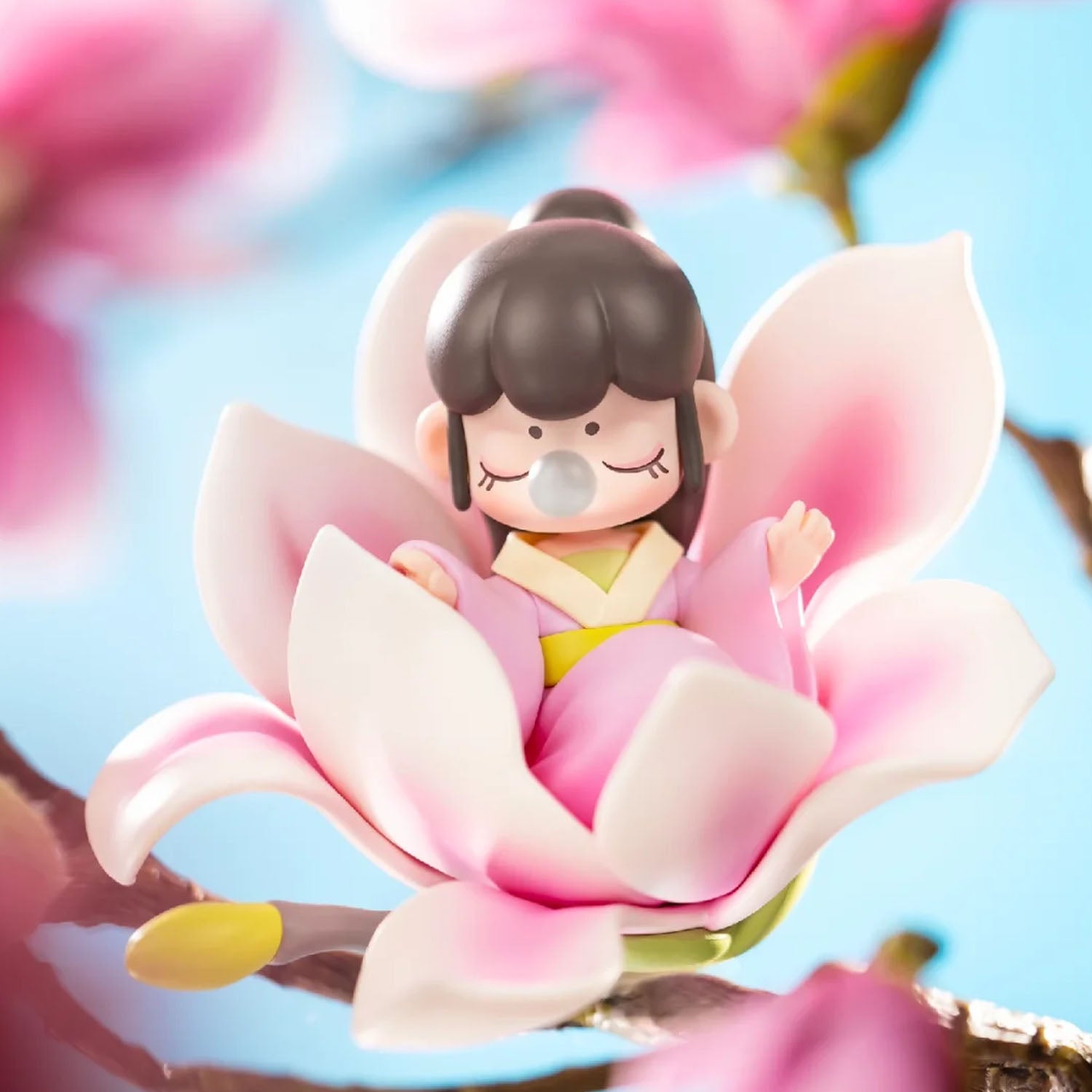 NANCI Flower Stories Series Blind Box - Collectible Cute Figurines for Home Decor, Office Display & Gifts (12 Styles Random) | Perfect for Anime Fans, Kawaii Lovers & Blind Box Collectors