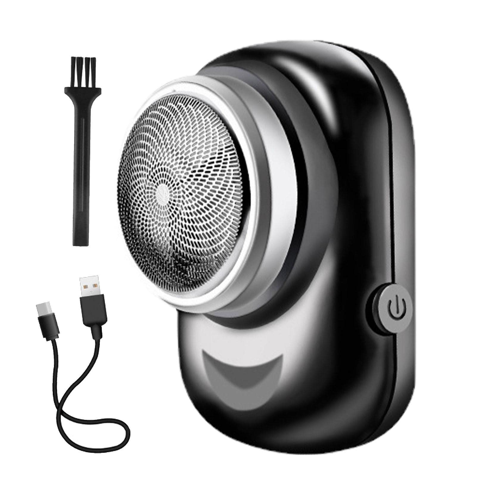 IBUGER Electric Shaver for Men - Waterproof Wet/Dry USB Rechargeable Travel Beard Trimmer | Compact Pocket Size for Home, Car & On-the-Go Grooming | Perfect for Business Trips, Gym Bags & Daily Commute