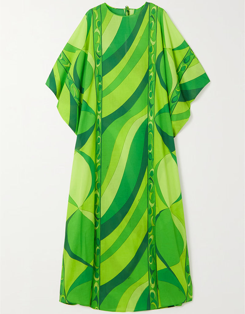 Stylish Apple Green Maxi Dress for Women - Elegant Designer Heavy Fabric Long Dress for Parties, Weddings & Special Occasions