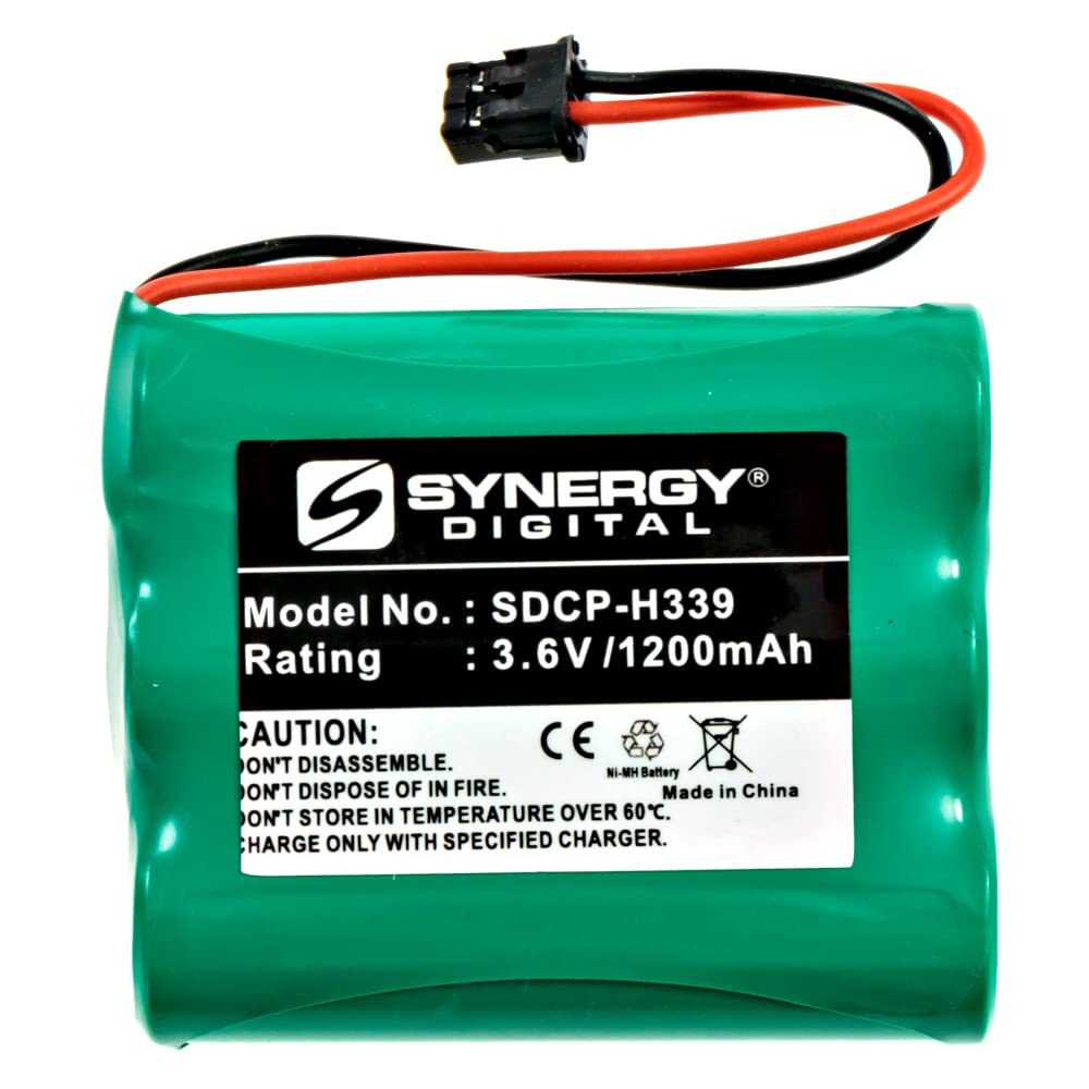Synergy Digital Sprint 89330 Cordless Phone Battery Combo Pack - 3 x SDCP-H339 Replacement Batteries for Home & Office Phones | Long-Lasting Power Solution