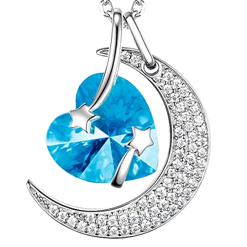 E March Aquamarine Necklace