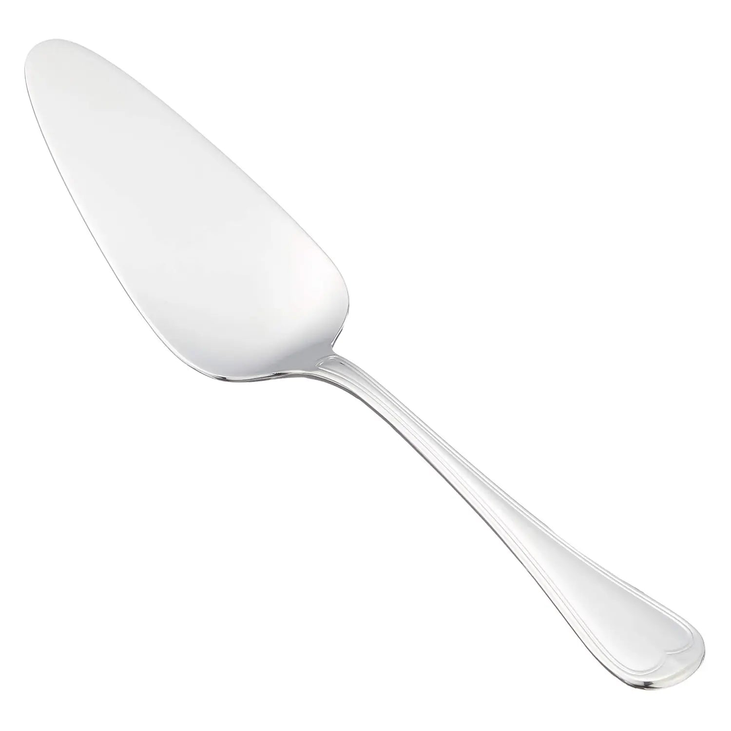 EBM Orphee Stainless Steel Cake Server - Elegant Dessert Serving Utensil for Wedding, Birthday Parties & Afternoon Tea (12 Inch)