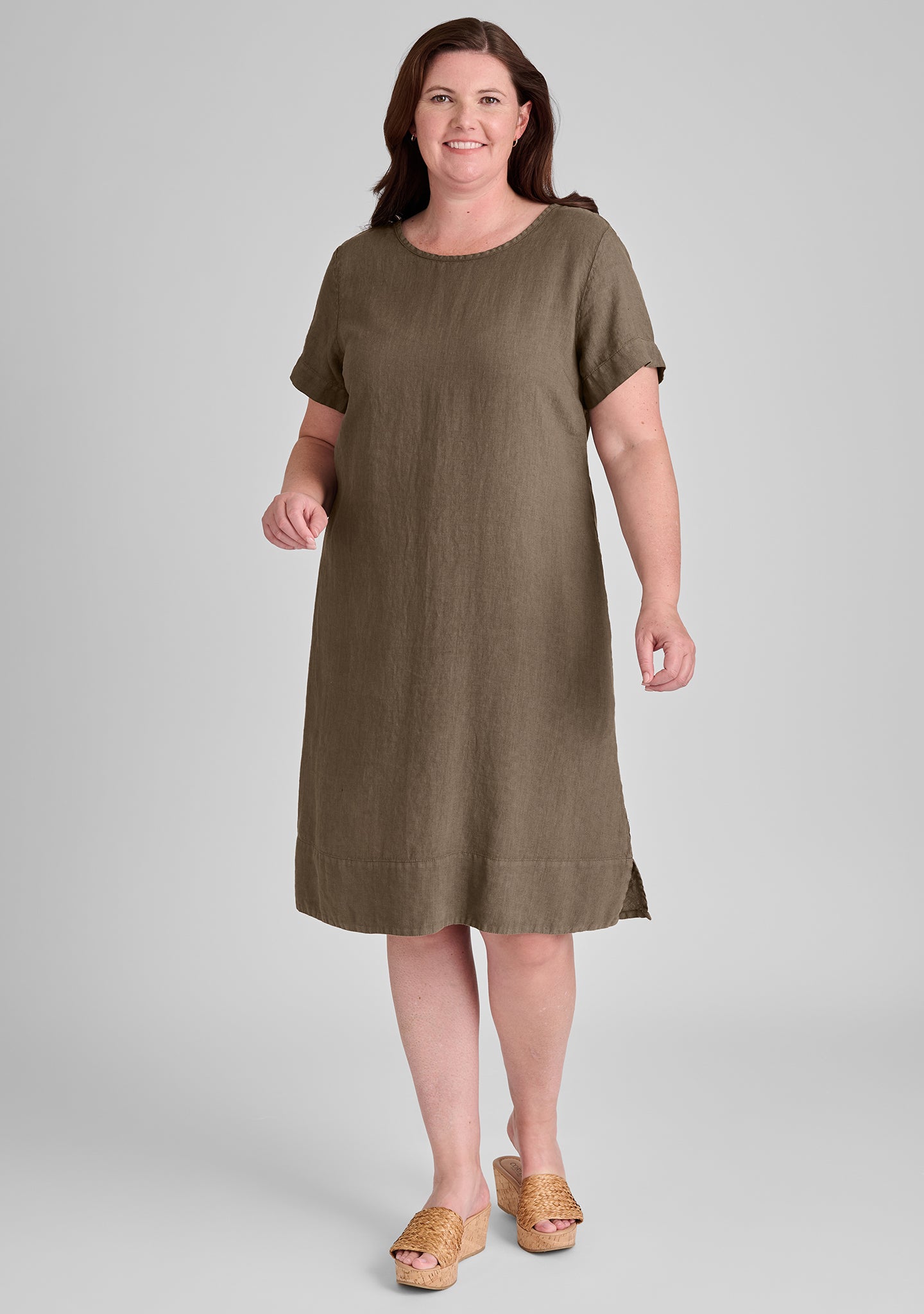 Roadie Tee Dress - Soft Linen Summer Dress for Women | Casual Boho Beachwear & Everyday Comfort