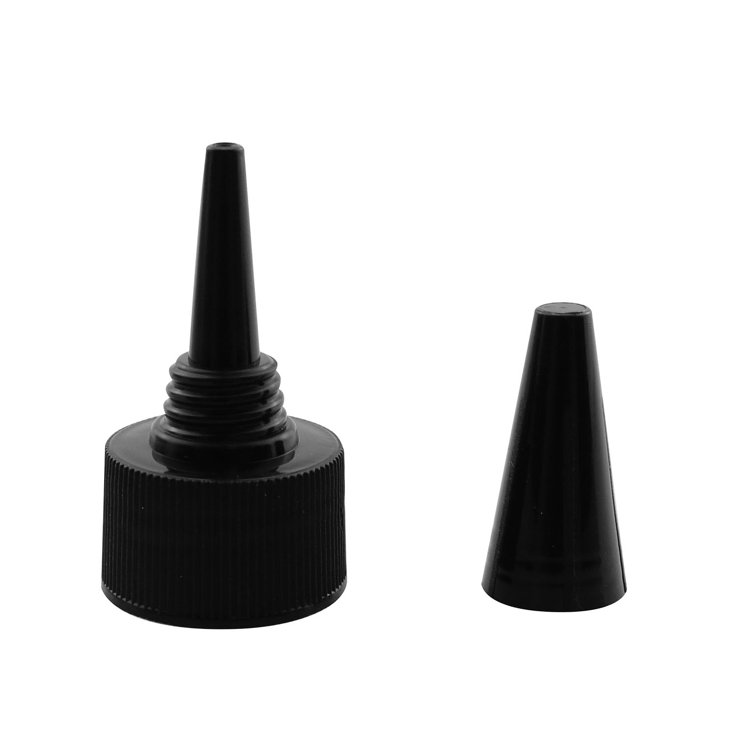 20PCS 20-Thread Twist Top Caps - Replacement Dispensing Caps for Squeeze Bottles & Angelus Paint Bottles - Perfect for Art Supplies, DIY Crafts, and Cosmetic Containers