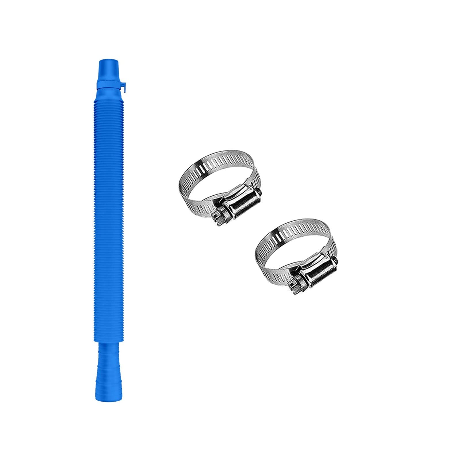 Muised 1.5m Swimming Pool Filter Pump Hose with Metal Clamp - Replacement Accessory for Pool Pumps, Outdoor Summer Water Fun (Perfect for Backyard Pools, Inflatable Pools & Water Filtration Systems)