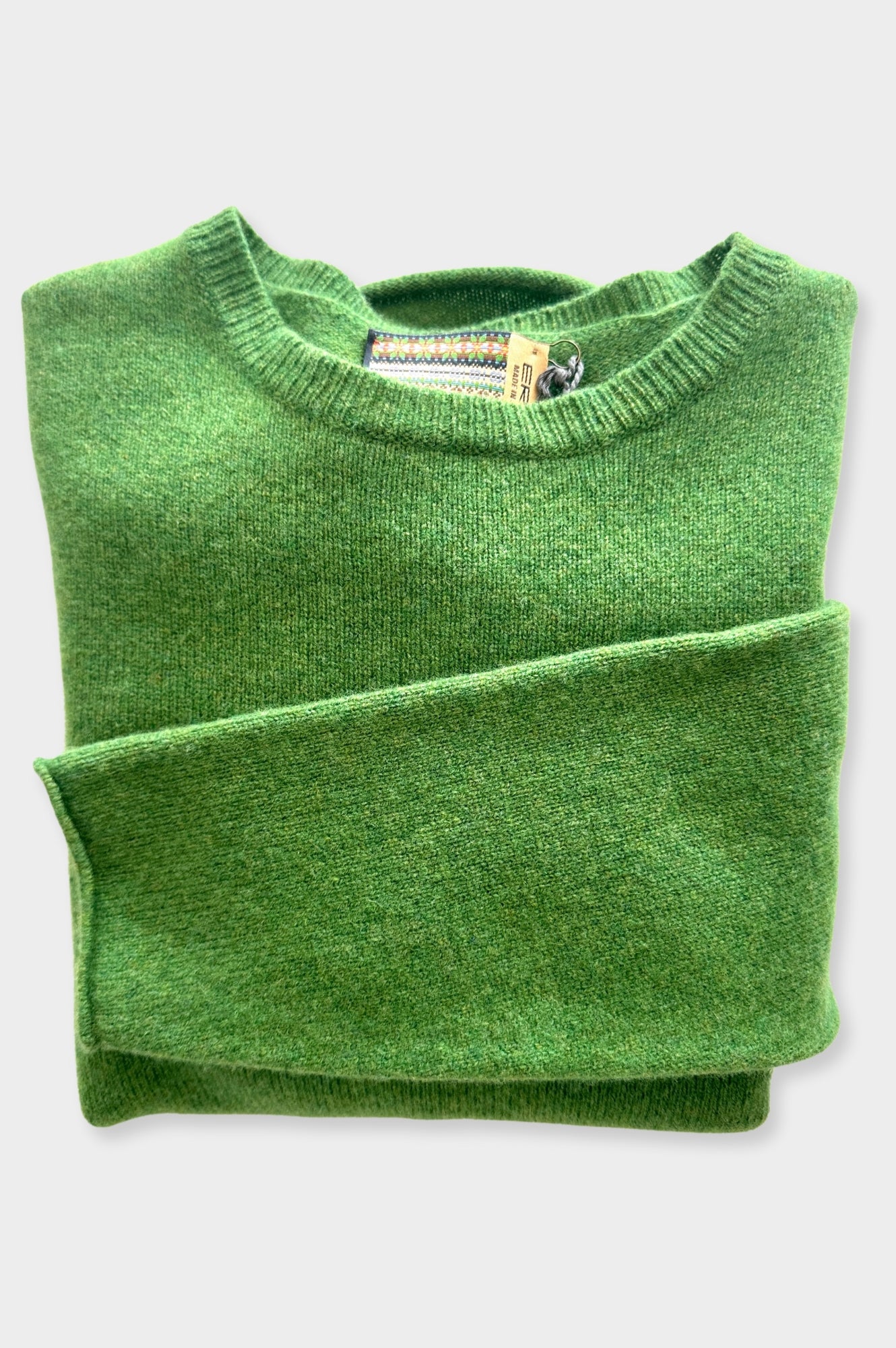 Premium Merino Wool Corry T-Shirt Sweater for Men & Women | Soft & Breathable Green Pullover | Perfect for Hiking, Travel & Casual Wear