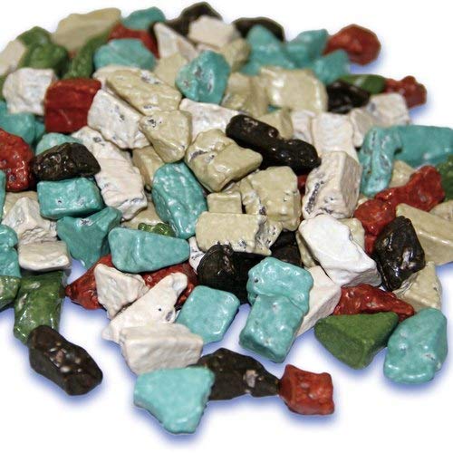 Premium Rock Candy - Natural Stone Candy 250g | Milk Chocolate Coated | Gourmet Gift, Party Favors, Baking Decorations | Perfect for Weddings, Birthdays & Dessert Toppings
