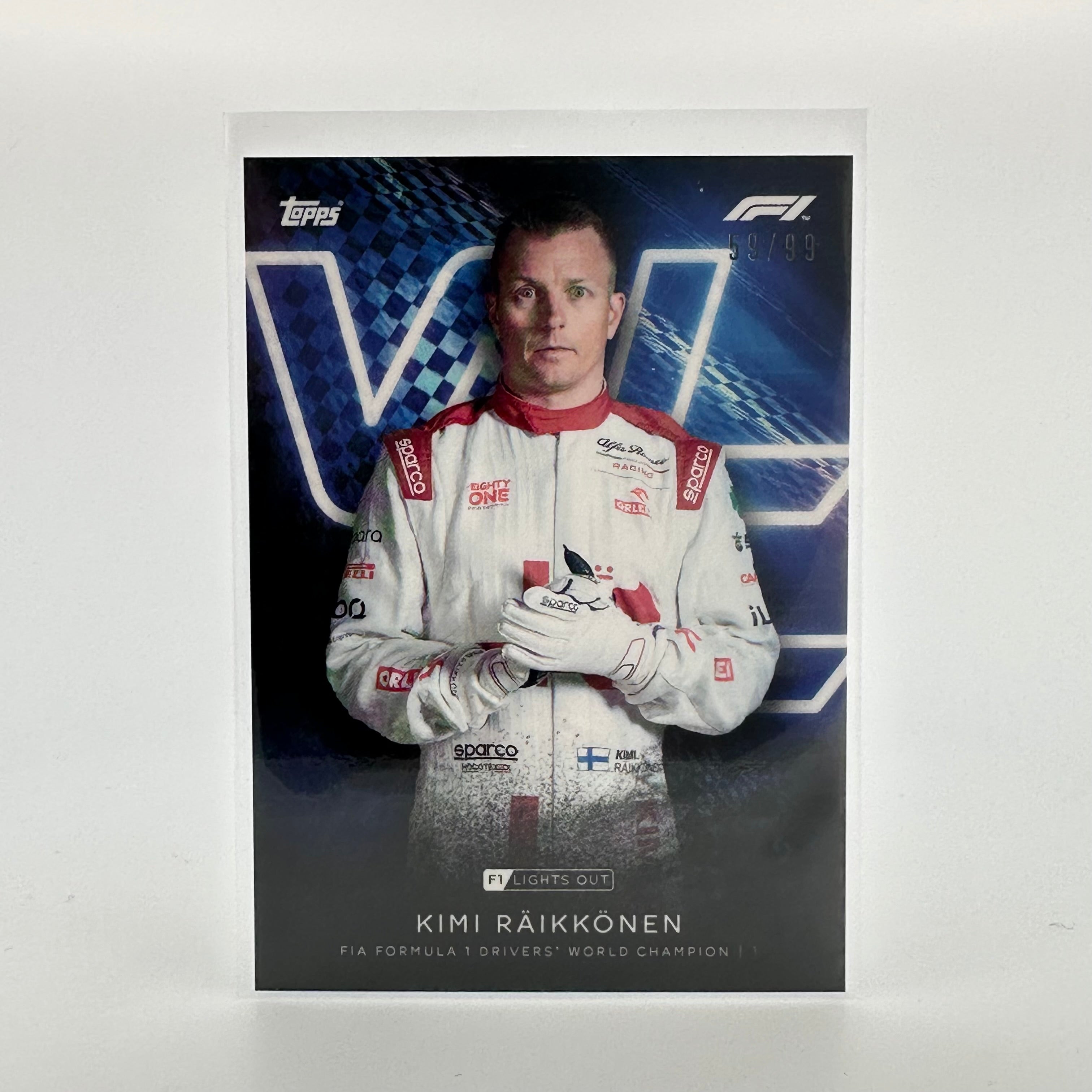 Kimi Raikkonen F1 World Champion 2007 - Official Merchandise & Collectibles for Motorsport Fans | Perfect for Home Decor, Man Cave & Racing Enthusiast Gifts