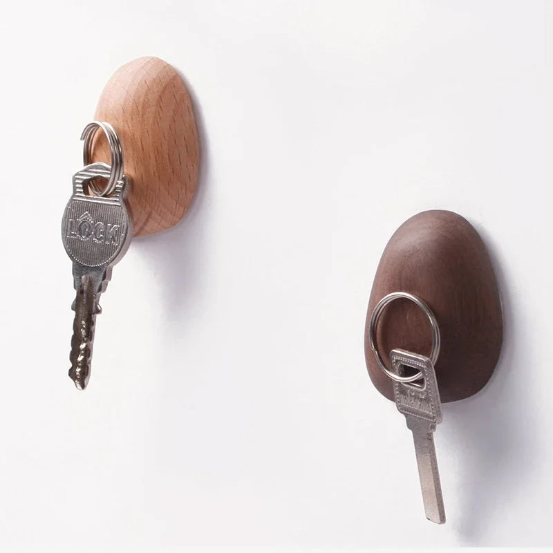 Strong Magnetic Key Holder Hooks - Heavy Duty Wall Mount Organizer for Keys, Kitchen Utensils & Tools - Perfect for Home, Office, Garage Entryway Organization