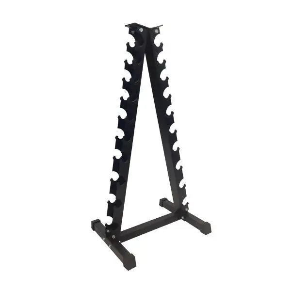 FitLAB Commercial Triangle Dumbbell Rack - Heavy Duty Gym Equipment for Weight Storage & Organization | Perfect for Home Gyms, Fitness Studios & CrossFit Boxes