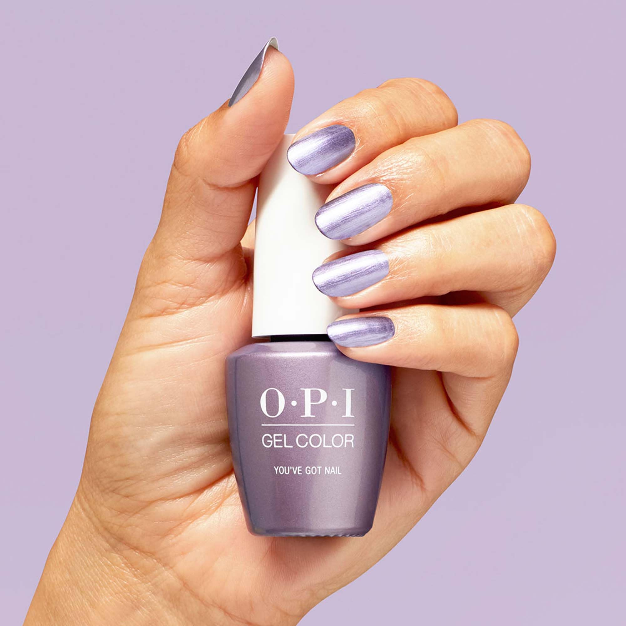 OPI GelColor Gel Nail Polish - Metallic Mega Mix Collection | UV/LED Cured, Long-Lasting Opaque Metallic Finish | Perfect for Salon & Home Manicures, Nail Art Designs