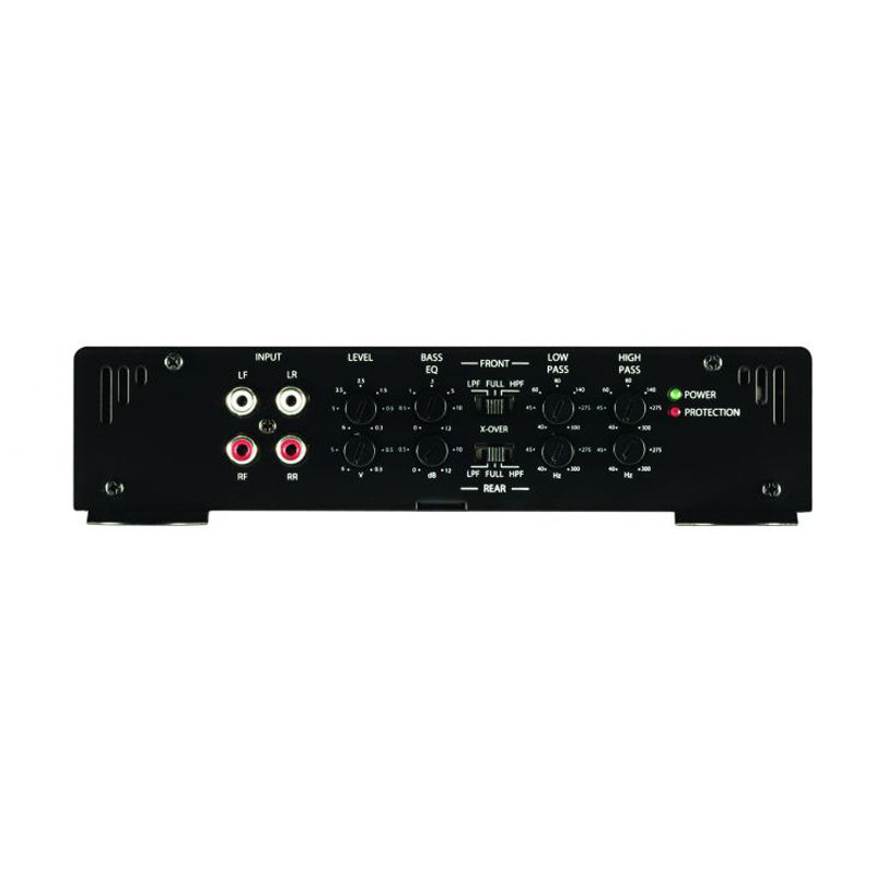 Jensen Power 400x4 Car Amplifier - 4 Channel 400W RMS High Power Audio Stereo Amp for Car Audio System | Perfect for Car, Truck, SUV & Boat Sound Systems