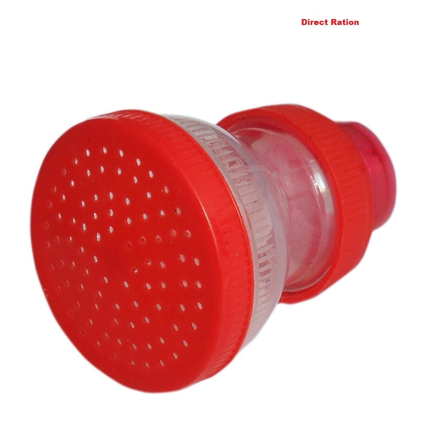 Mini Shower Head for Kitchen and Bathroom Tap - Plastic Water Saving Sprinkler Set of 4 - Perfect for Washing Dishes, Pets, and Garden Plants