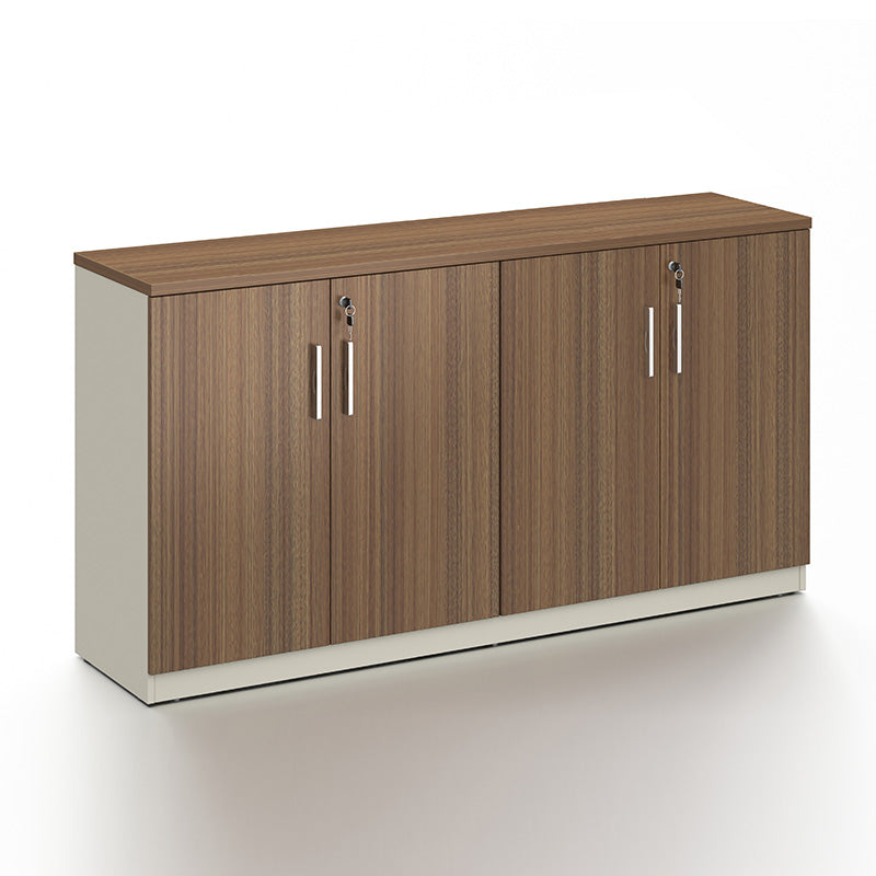 ANDERSON 160cm Credenza Cabinet - Modern Hazelnut & Beige Wooden Buffet Sideboard for Dining Room, Living Room, Entryway Storage | Stylish Home Furniture for Organization & Display