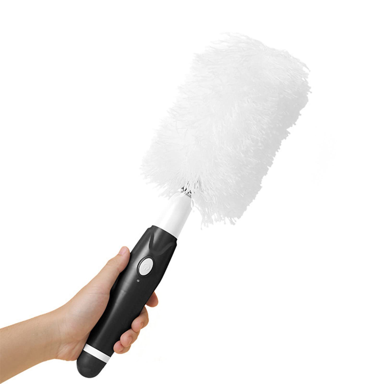 360° Electric Duster Cleaning Brush - Rechargeable Feather Duster for Window Blinds, Furniture & Home Cleaning | Perfect for Dusting Ceiling Fans, Baseboards & Hard-to-Reach Areas