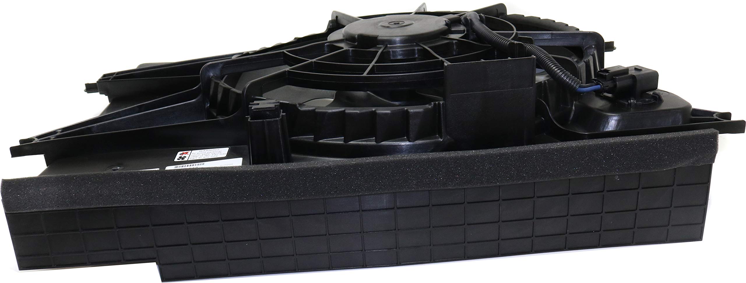 Evan-Fischer Radiator Fan Assembly Replacement for 2015-2018 Kia Sedona - Single Fan Cooling System Part - Perfect for Overheating Prevention & Summer Driving
