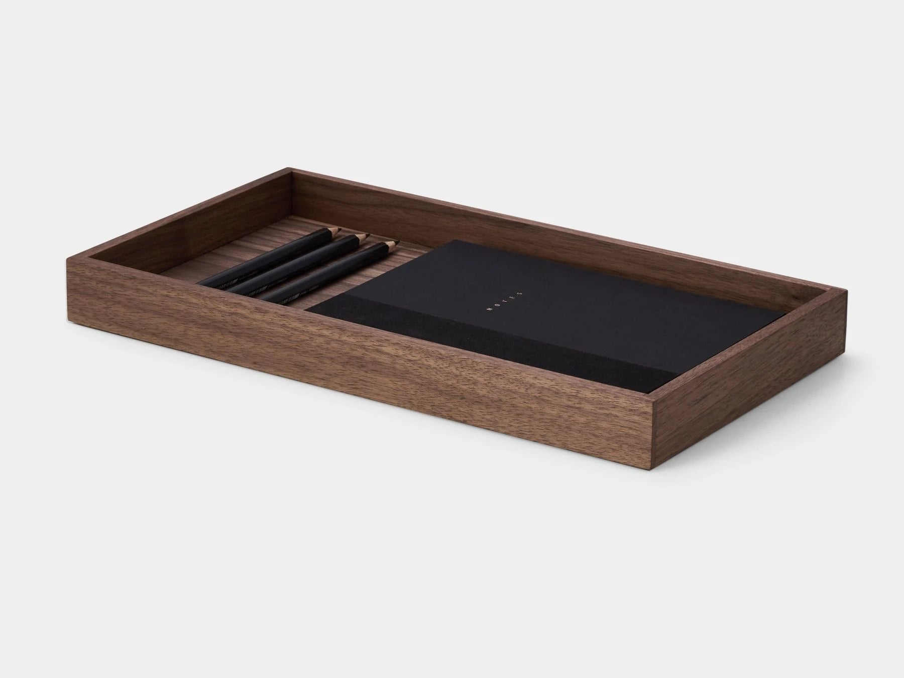 Premium Stackable Valet Trays Set - 3-Piece Organizer for Keys, Wallet & Jewelry | Perfect for Entryway, Dresser & Nightstand Organization