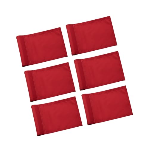 8x6 Inch- Blank Red- 6pk
