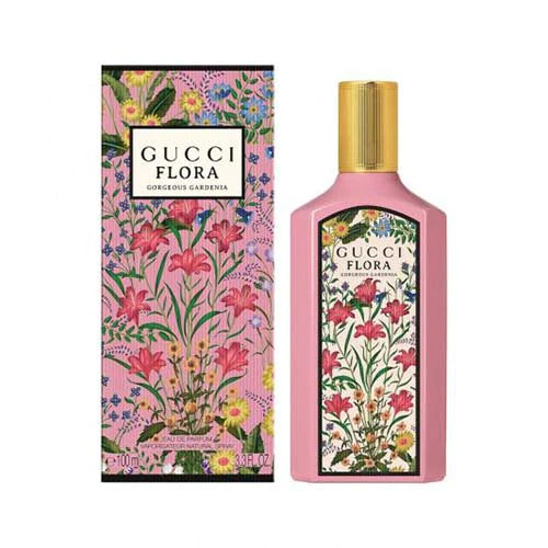 Gucci Flora Gorgeous Gardenia Eau de Parfum 100ml for Women - Floral Fragrance with Gardenia & Jasmine Notes | Perfect for Date Night, Special Occasions & Everyday Luxury