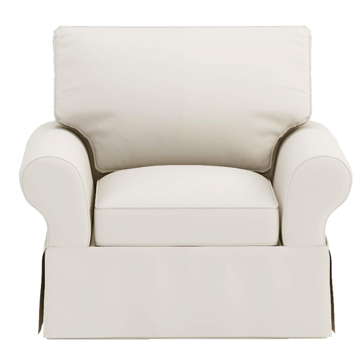 Pottery Barn PB Basic Chair Cover - Sofa Slipcover Replacement for 39.5