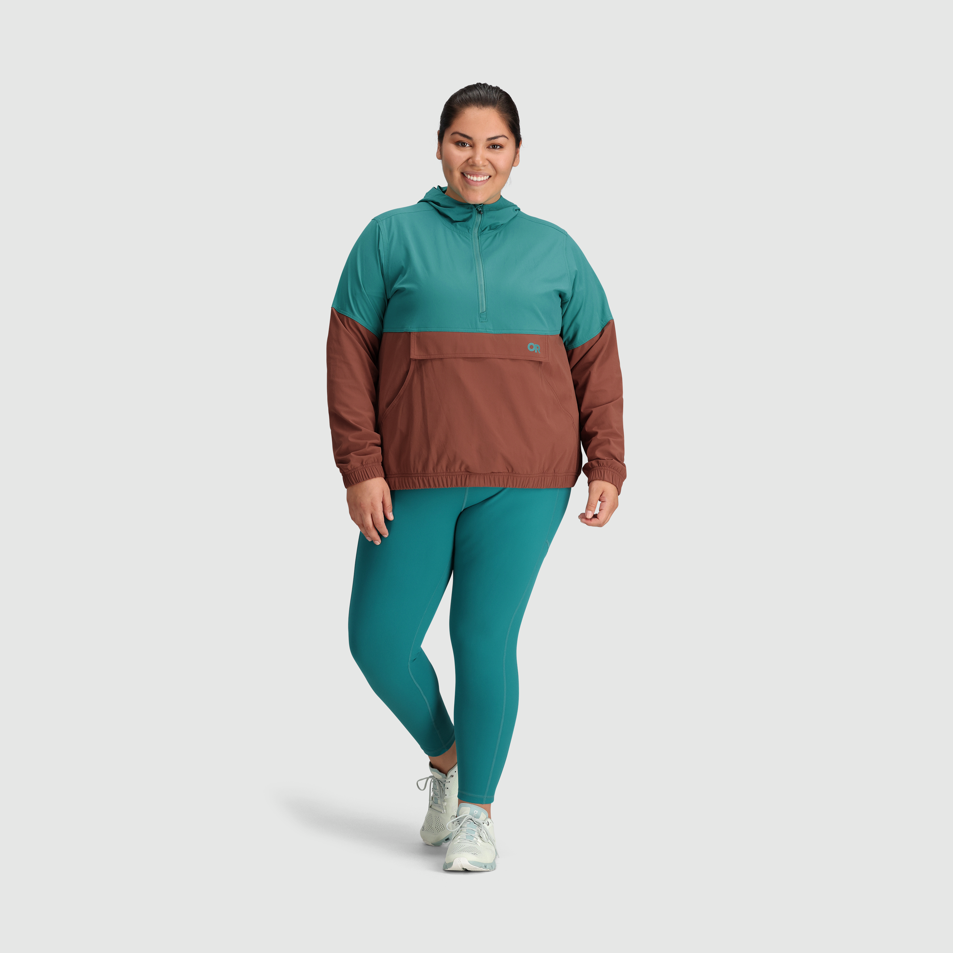 Women's Ferrosi Anorak Jacket - Lightweight Waterproof Windbreaker for Hiking & Outdoor Activities - Plus Size - Final Sale
