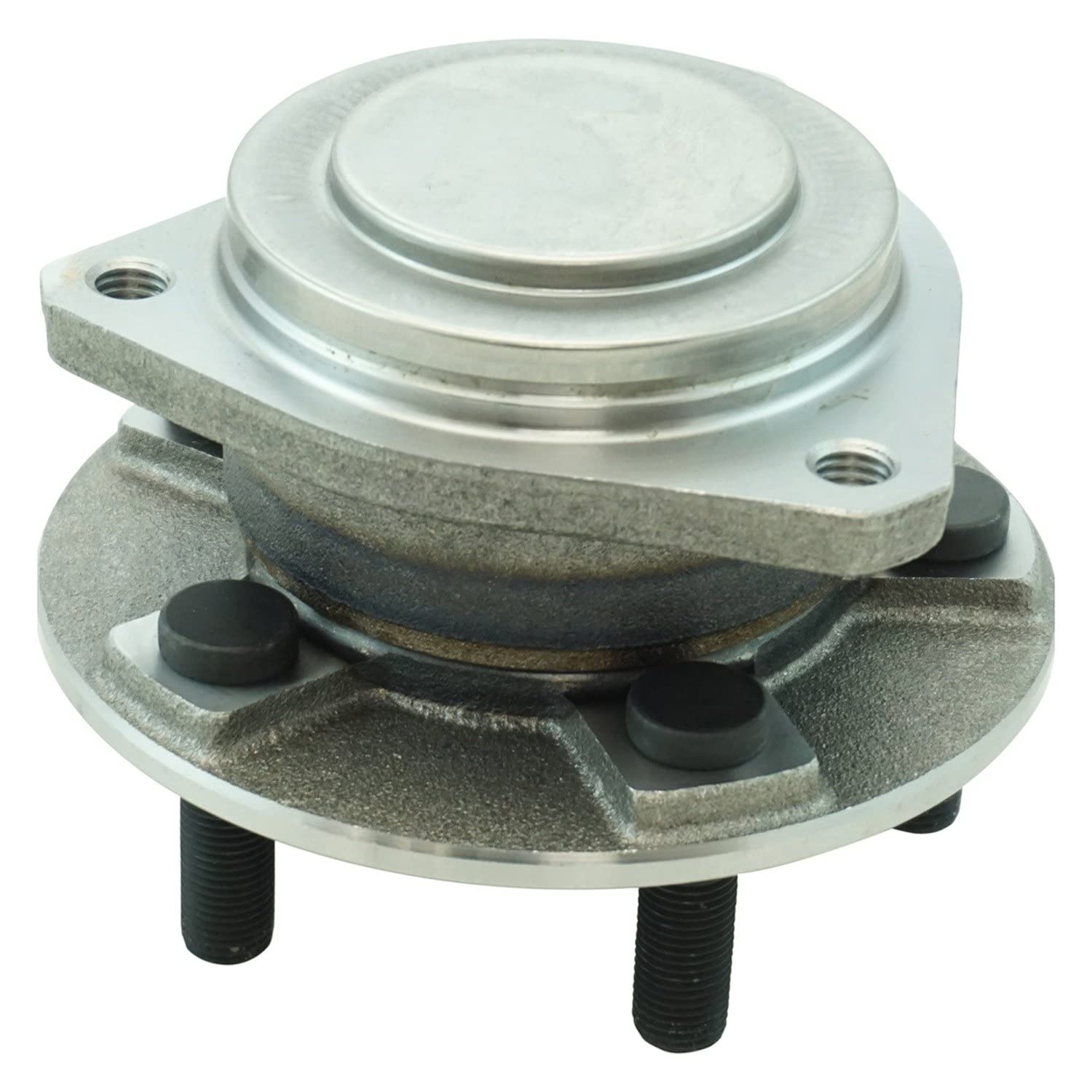 TRQ Front Wheel Hub Bearings Assembly Set for 2012-2023 Chrysler 300 Dodge Challenger Charger - Replacement for Smooth Ride & Enhanced Performance (Perfect for City Commuting & Highway Driving)