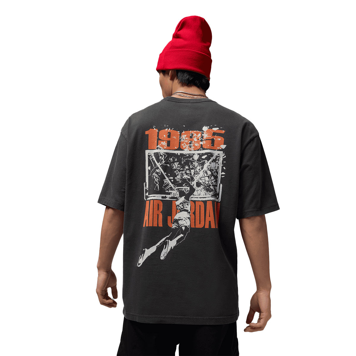 Brooklyn Shatter Backboard T-Shirt 'Off Noir Sail' - Stylish Streetwear for Casual Outfits & Urban Fashion