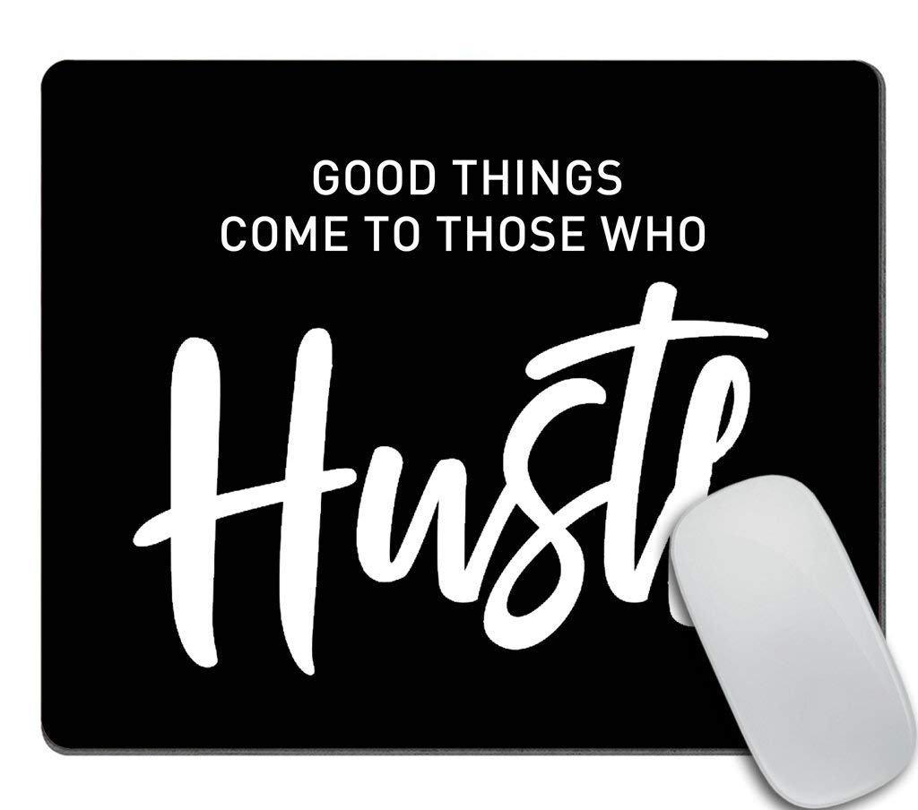 Motivational Mouse Pad - Inspirational Office Decor & Desk Accessory for Professionals - Non-Slip Rectangle Computer Mousepad - Perfect for Home Office, Workstation & Gaming Setup