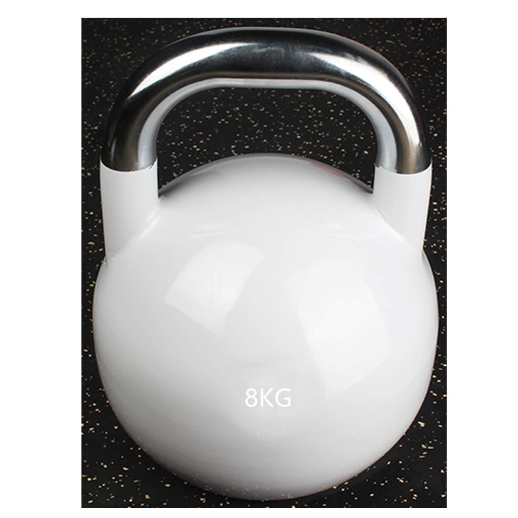 Premium Metal Kettlebell for Weight Training - Adjustable Handle Gym Equipment for Strength & Cardio Workouts - Ideal for Home Gym, CrossFit & Functional Fitness Training (Choose Your Weight Size)