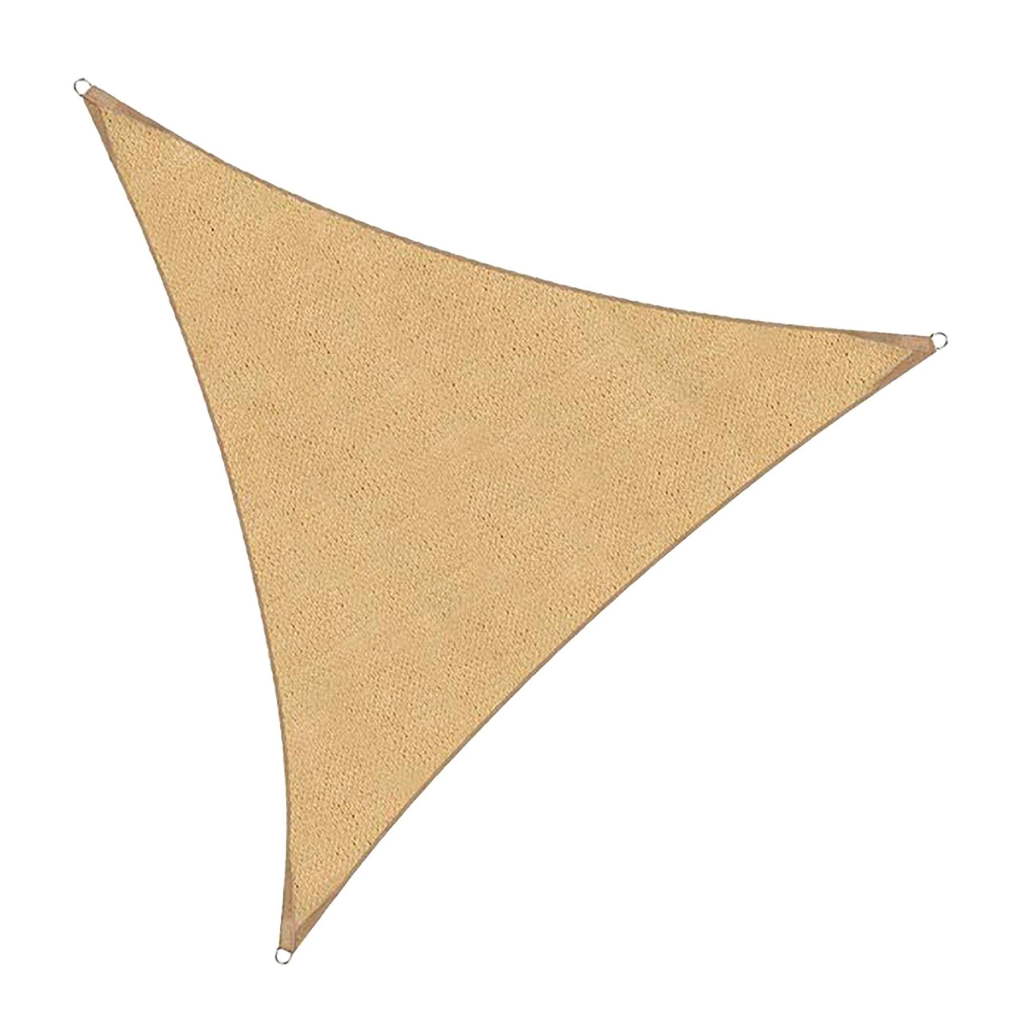 Al Fresco Right Triangle Sail Shade 3.6 x 3.6 x 5.0 Meters - UV Protection Outdoor Canopy for Patio, Garden, and Poolside Shade