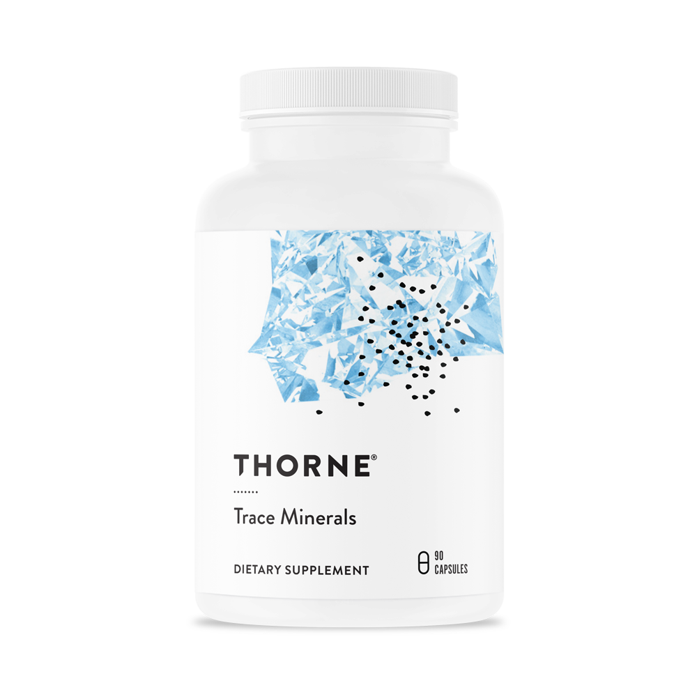 Thorne Trace Minerals (M242) - Essential Electrolyte Supplement for Hydration & Recovery | Supports Muscle Function & Energy | Ideal for Athletes & Active Lifestyles