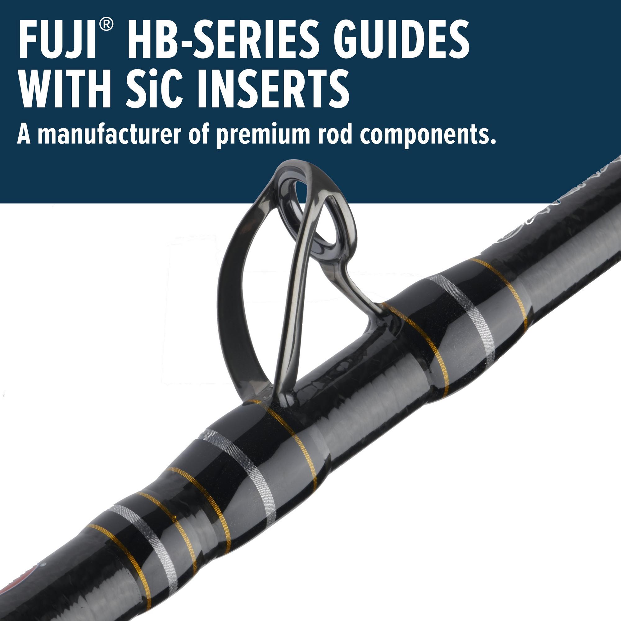 Penn Carnage III West Coast Conventional Fishing Rods - Heavy Duty Saltwater Surf Casting Rod for Offshore & Inshore Fishing