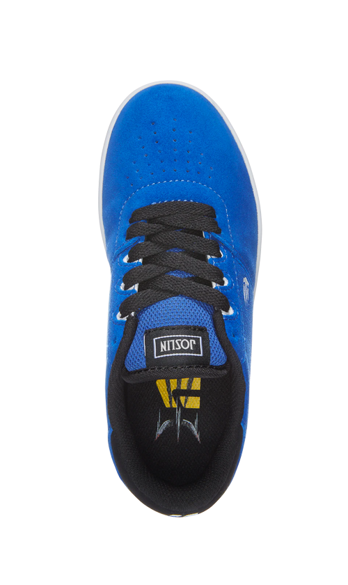 Etnies Joslin Youth Skate Shoes for Boys & Girls - Blue/Black/White | Comfortable & Durable Sneakers for Skateboarding, School & Everyday Wear