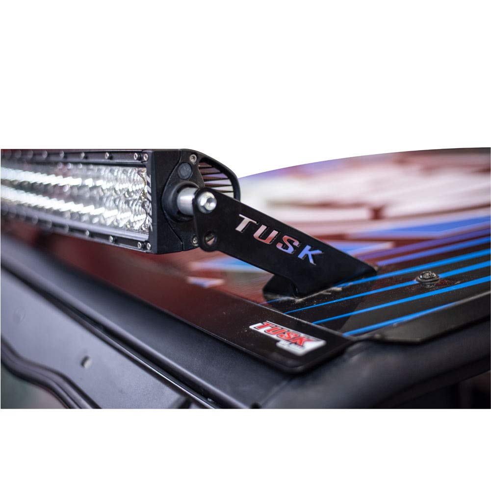 Tusk 30 Inch LED Light Bar Brackets for Off-Road Trucks & ATVs - Straight & Curved Mounting Options for Jeep, UTV, and 4x4 Vehicles