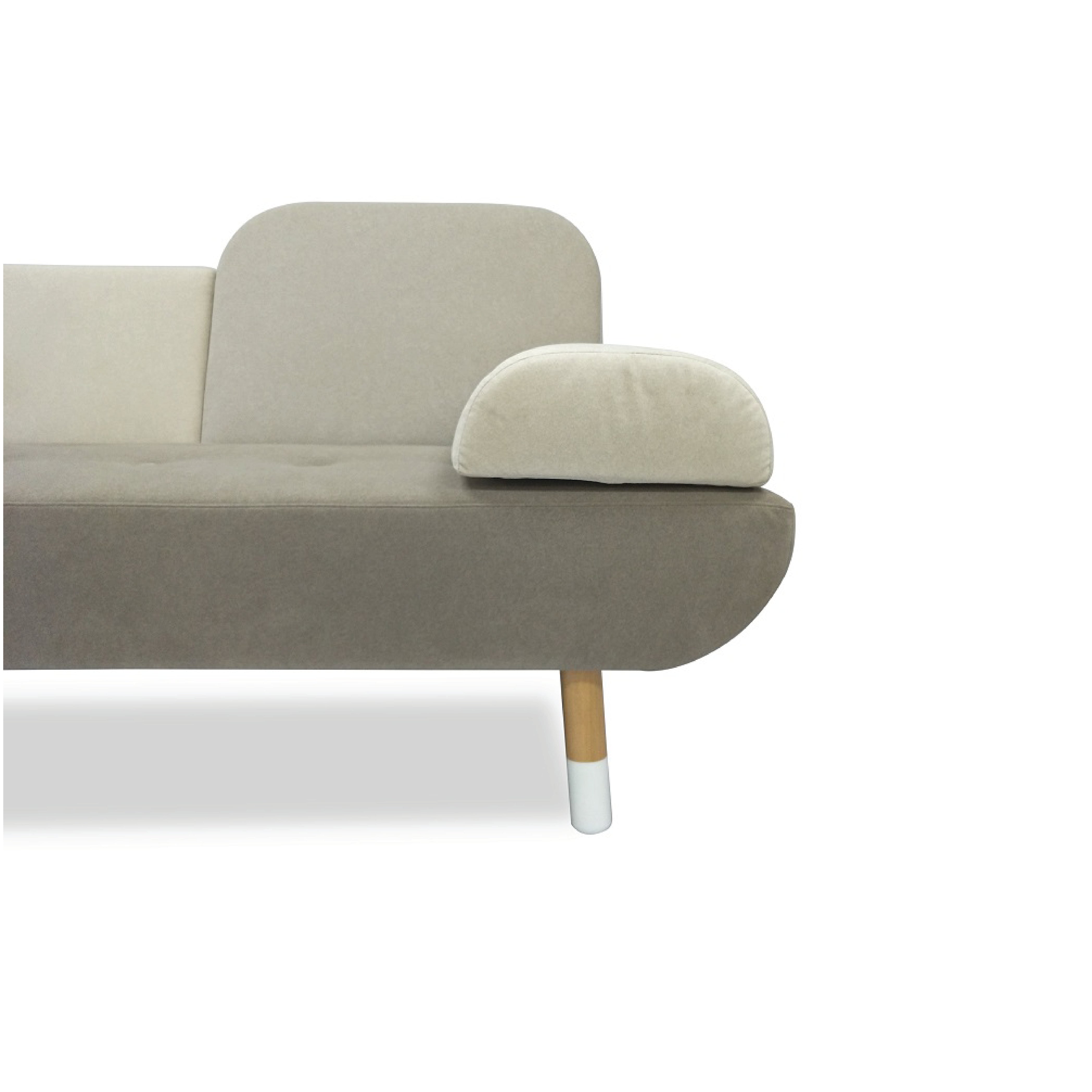 Braham 3-Seater Sofa with AquaClean Technology - Comfortable Modern Living Room Furniture for Home & Office Use