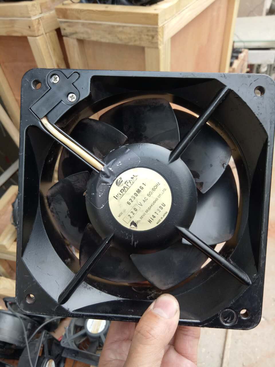 IKURAFAN 16055 6250MG1 220V Inverter Fan - High Efficiency Quiet Cooling Fan for Home, Office & Industrial Use
