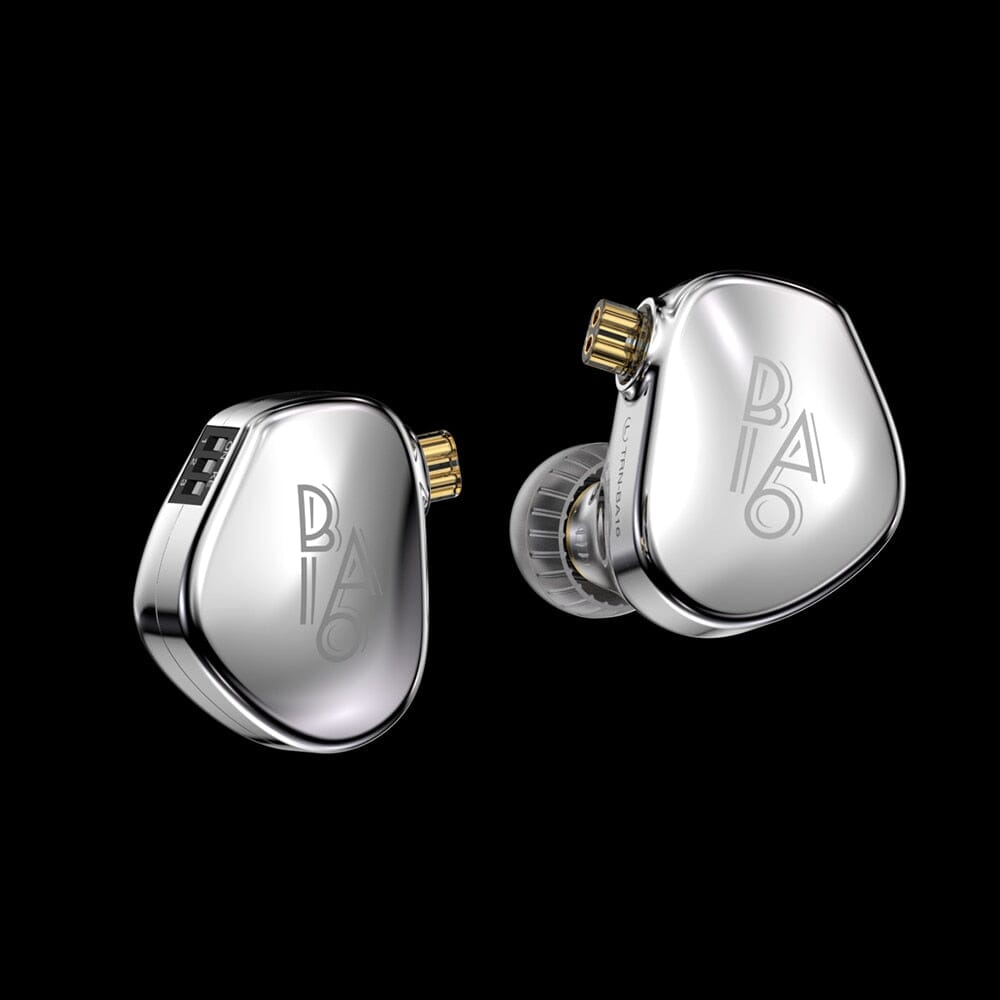 TRN BA16 Flagship 16 Driver Balanced Armature In-Ear Earphones with High Resolution Sound - Perfect for Audiophiles, Musicians & Travelers
