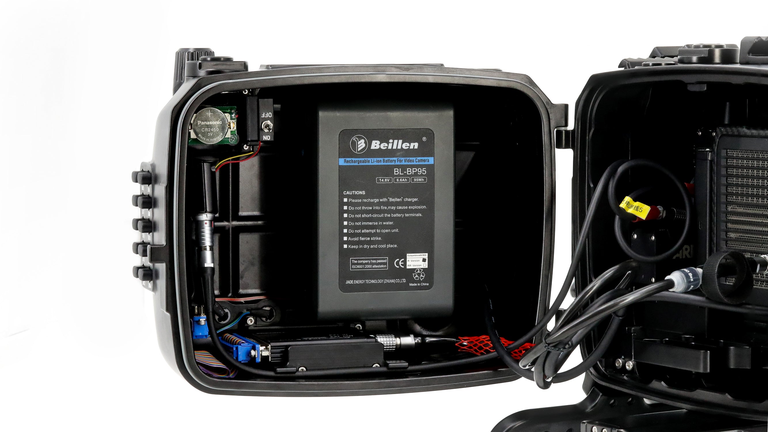ARRI ALEXA Mini/LF Camera Digital Cinema System with GPB 1, N200 250mm Wide Angle Port & Extension Rings - Professional Underwater Filmmaking & Cinematic Production Gear