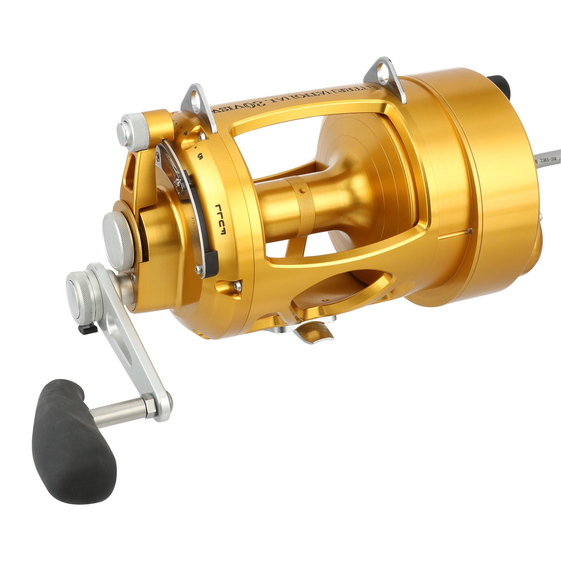 International® VI Electric Fishing Reel - Lightweight Saltwater & Freshwater Spinning Reel for Bass, Trout, Catfish - Perfect for Boat, Shore & Kayak Fishing