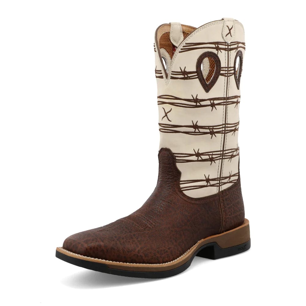 Men's Twisted X BR/Bone Tech X Western Boots - Comfortable & Durable Cowboy Boots for Men | Perfect for Rodeo, Ranch Work & Country Fashion