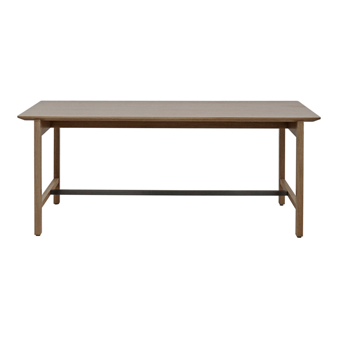 Modern Aya Dining Table - Solid Wood Kitchen Table for 6 - Perfect for Family Gatherings & Dinner Parties