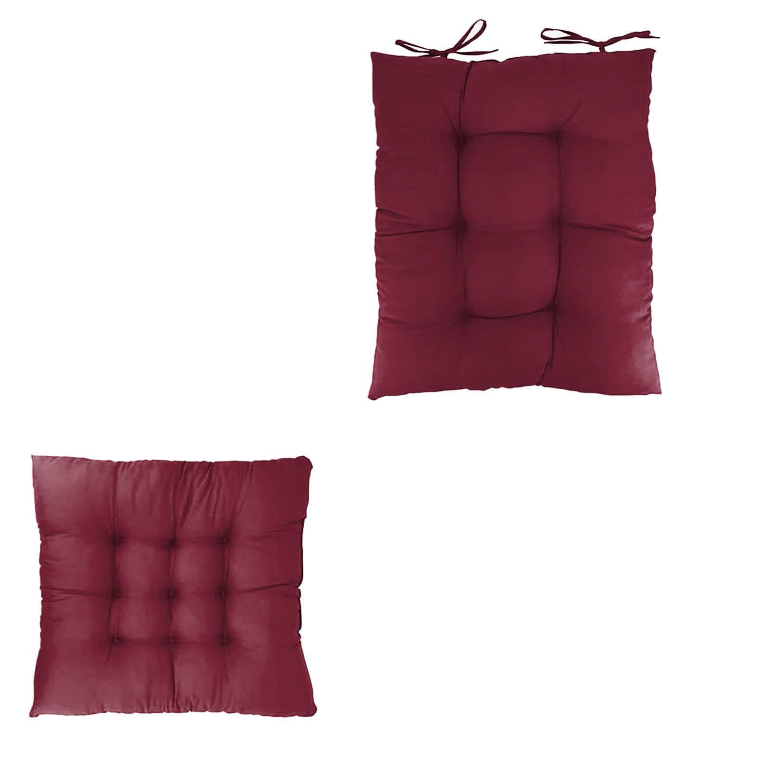 Povvinmg Small Body Pillow Cover - Indoor Swing Lounger & Garden Cushion Cover - Patio Bench Pillow Case - Decorative Christmas Bed Pillow (Red, One Size) - Perfect for Outdoor Furniture, Hammocks & Home Decor