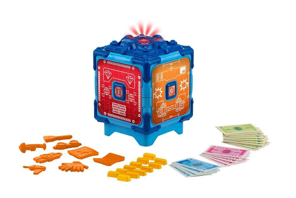 Megableu Electronic Game - Bank Attack Cooperative Board Game - Pull Off the Heist of the Century - 5 Levels - Family & Strategic Game for 2-4 Players (678059) | Perfect for Game Nights, Team Building & Family Bonding