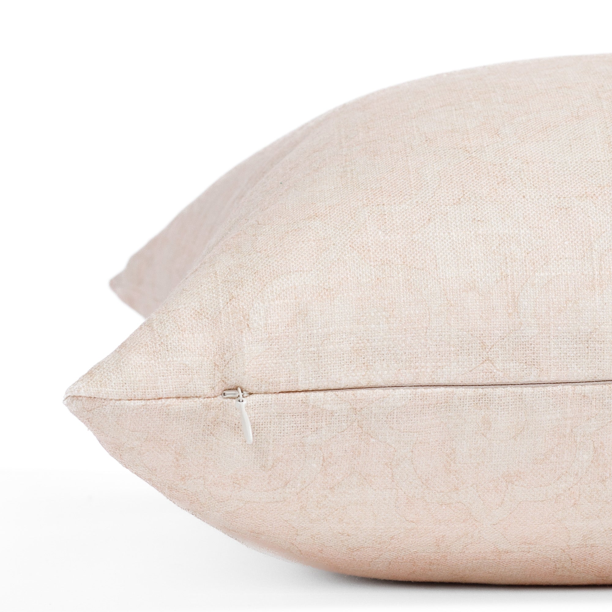 Alia 20x20 Inch Decorative Throw Pillow Cover - Soft Blush Pink Cushion for Sofa, Bed & Home Decor - Perfect for Living Room, Bedroom & Dorm