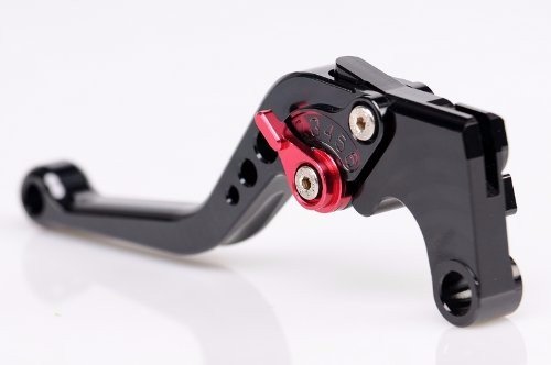 CNC Adjustable Short Brake Clutch Levers for Yamaha YZF R6 (2005-2016) & YZF R1 (2004-2008) | Black Motorcycle Levers | Perfect for Racing & Street Riding | Enhanced Control & Comfort