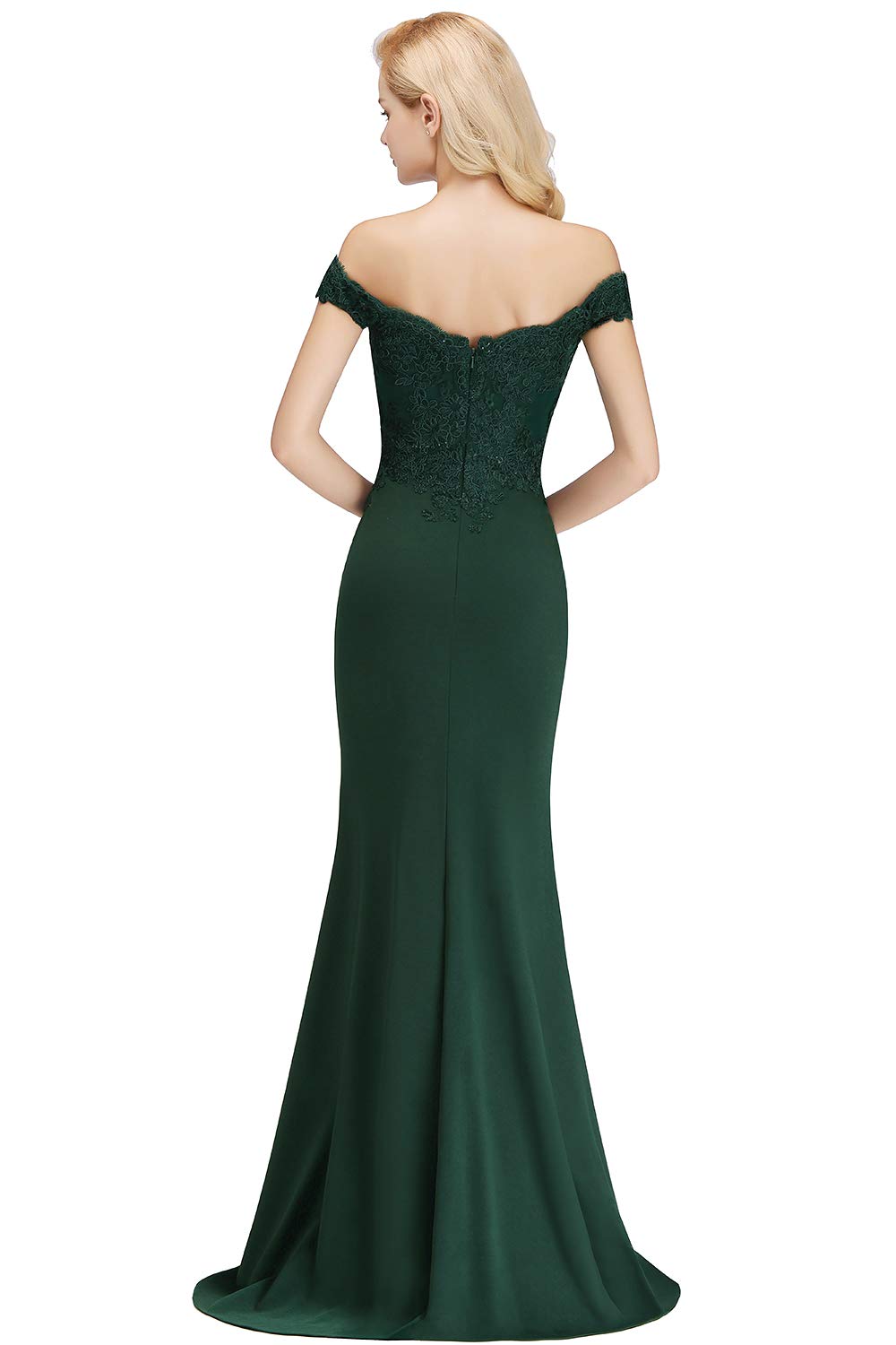 Elegant Off-Shoulder Mermaid Prom Dresses for Women - Long Formal Evening Gowns for Homecoming, Wedding, and Special Occasions